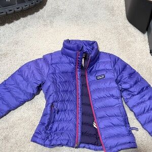 Patagonia Vibrant Blue Puffer Jacket